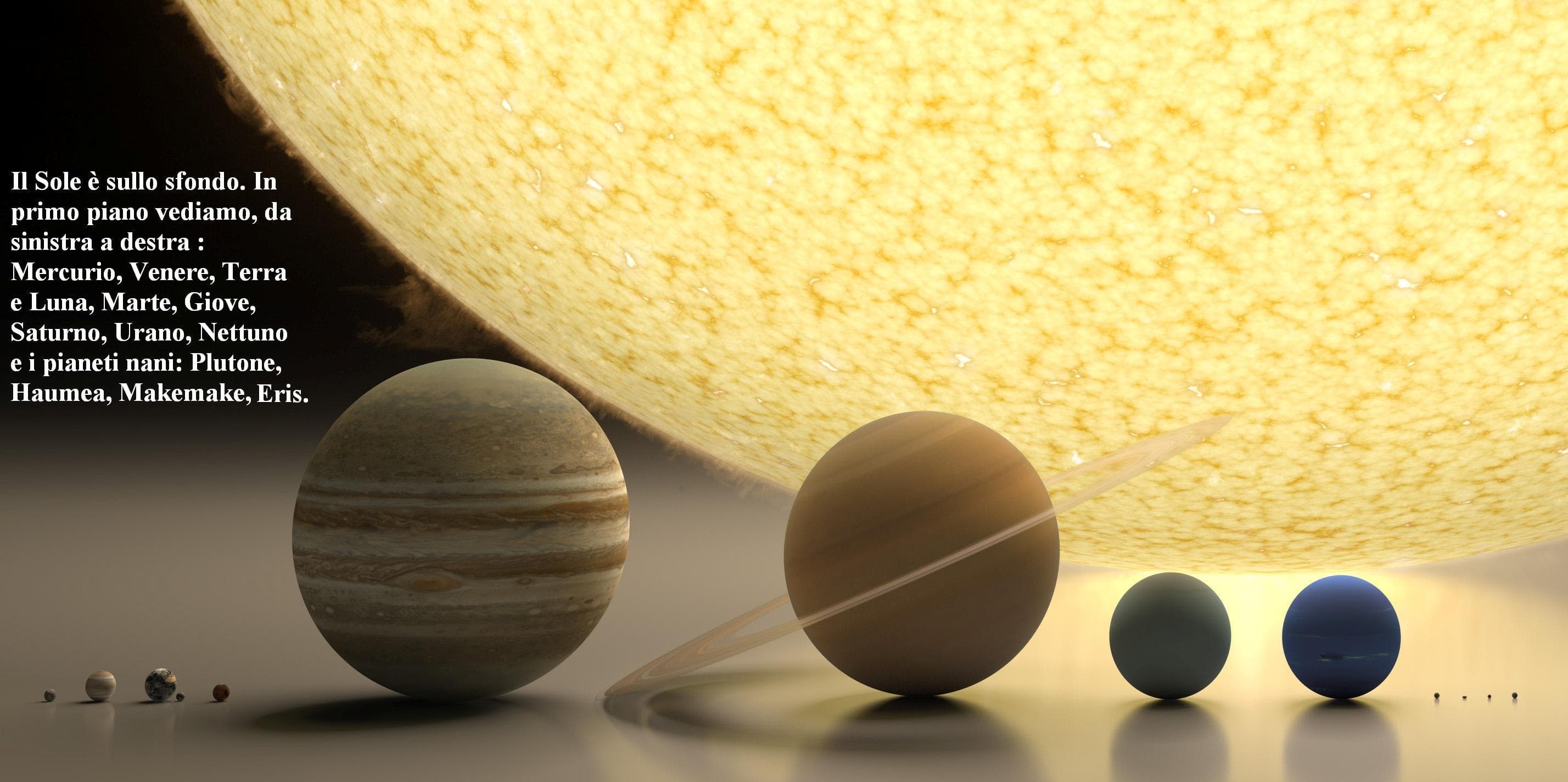 sistema solare pianeti